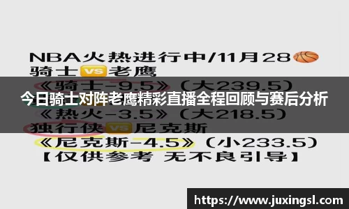 今日骑士对阵老鹰精彩直播全程回顾与赛后分析